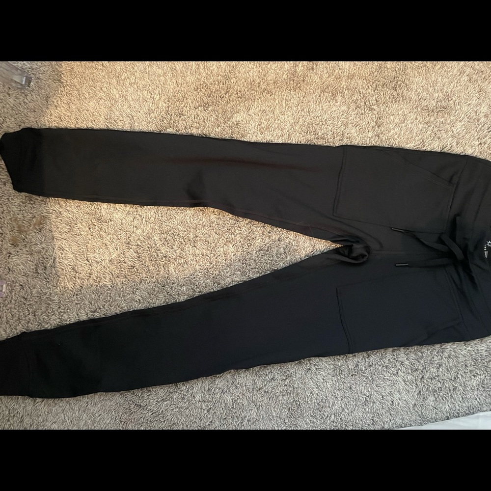 black joggers!